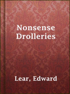 Nonsense Drolleries - ebook